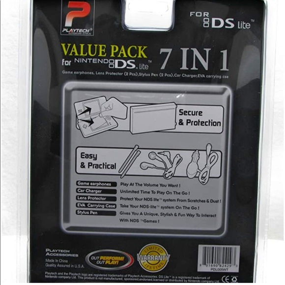 DS Lite Playtech Accessory Value Pack for DS Lite 7 in 1 - Picture 3 of 6